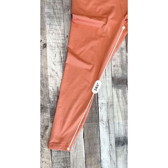 Zelos Brushed Line Low Impact Activewear Leggings Casual sz LARGE - Picture 8 of 11